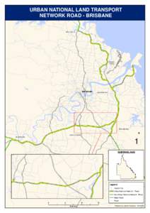 URBAN NATIONAL LAND TRANSPORT NETWORK ROAD - BRISBANE BALD HILLS  !