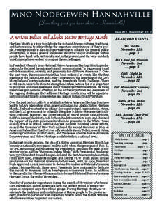 North Central Association of Colleges and Schools / Northern Michigan University / Potawatomi language / Potawatomi / National American Indian Heritage Month / Native Americans in the United States / Ojibwe people / Hannahville Indian Community / First Nations / Algonquian peoples / American Association of State Colleges and Universities