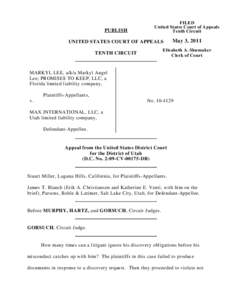 PUBLISH  FILED United States Court of Appeals Tenth Circuit