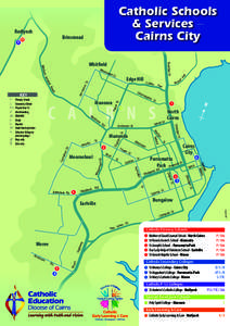 CES Cairns Diocese Schools map A4