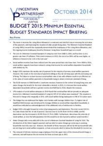 Social programs / National accounts / Economics / Human resource management / Income tax in the United States / Minimum wage / Child benefit / Welfare / Cost of living / British society / United Kingdom / Labour law