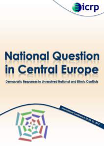 Booklet of Abstracts - National Question in Central Europe
