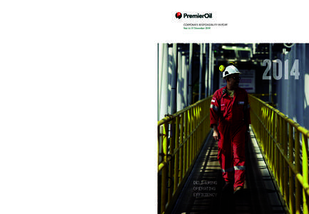 Premier Oil plc  CORPORATE RESPONSIBILITY REPORT Year to 31 Decemberwww.premier-oil.com