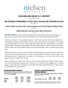 Billboard Hot 100 / Streaming media / Internet radio / Gramophone record / Music industry / RIAA certification / LP record / Beyoncé Knowles / The Beatles / Music / Entertainment / Taylor Swift