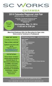 Job fair / Catawba people / South Carolina / Rock Hill /  South Carolina