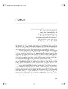 ch_00.fm Page xxxi Friday, November 15, 2002 1:38 PM  Preface HORTENSIO: Madam, before you touch the instrument To learn the order of my ﬁngering, I must begin with rudiments of art