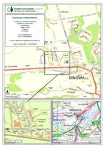 HIGHLAND CONSERVANCY Forestry Commission Scotland Highland Conservancy ‘Woodlands’ Fodderty Way Dingwall