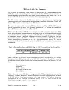 National Flood Insurance Program / United States Department of Homeland Security / Financial institutions / Institutional investors / Insurance / Flood insurance / Compagnies Républicaines de Sécurité / Financial services / Finance / Financial economics / Insurance in the United States / Insurance law