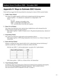 Imperial units / Public health / Sanitary sewer overflow / Sewerage / Sanitary sewer / Gallon / Conversion factor / Engineering / Environment / Water pollution / Measurement / Customary units in the United States