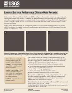 Landsat Surface Reflectance Climate Data Records