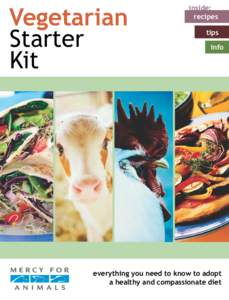 Vegetarian Starter Kit inside: recipes