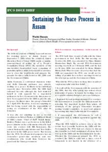 IB40-WasirHussainr-SustainingPeaceProcessinAssam