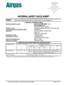 NFPA RATING FLAMMABILITY