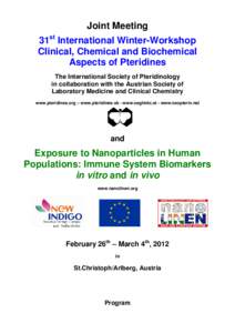 Neopterin / Pteridines / Alcohols / Immunology / Metabolism