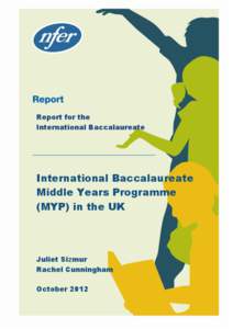 International Baccalaureate / Overseas School of Colombo / Miras International School /  Almaty / Education / Evaluation / IB Middle Years Programme