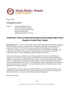 Nash Community College / Nash Motors / Nash Rocky Mount Early College / Nash Central High School / North Carolina / Nash-Rocky Mount Public Schools / Rocky Mount /  North Carolina