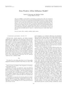 Psychological Bulletin 2005, Vol. 131, No. 6, 925–971 Copyright 2005 by the American Psychological Association[removed]/$12.00 DOI: [removed][removed]