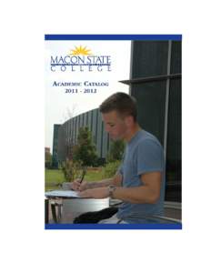 Macon State College - WORKING[removed]Academic Catalog