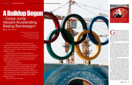 SERIES  OLYMPIAD NEWS Corps Jump Aboard Accelerating Beijing Bandwagon