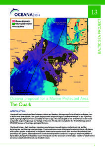 13 BALTIC SEA PROJECT[removed]Oceana proposal for a Marine Protected Area