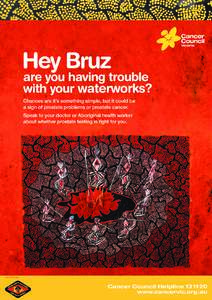 Hey Bruz  are you having trouble with your waterworks? Chances are it’s something simple, but it could be a sign of prostate problems or prostate cancer.