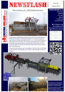 Issue 58 January 2013 Bale dunking unit—SWG Böging Germany  HOVING HOLLAND