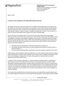 Education in the United States / Higher education / Academia / Blacksburg /  Virginia / Virginia Polytechnic Institute and State University / Massachusetts Institute of Technology / Academic grading in the United States / Association of Public and Land-Grant Universities / Oak Ridge Associated Universities / Association of American Universities