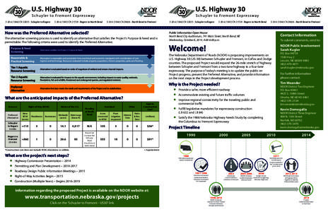 Expressways of China / Fremont /  California / U.S. Route 30 in Nebraska