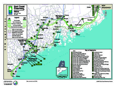 East Coast Greenway / Maine / Androscoggin River / Transportation in the United States / Rail transportation in the United States / United States