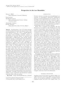 Mycologia, 98(6), 2006, pp. 960–970. # 2006 by The Mycological Society of America, Lawrence, KS[removed]
