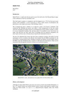 Clwyd Powys Archaeological Trust Historic Settlements Survey - Brecknock