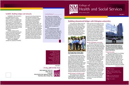 North Central Association of Colleges and Schools / Oak Ridge Associated Universities / New Mexico State University / Health education / Public health / Meles Zenawi / Education in the United States / Government / New Mexico / Association of Public and Land-Grant Universities / Consortium for North American Higher Education Collaboration