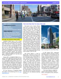 Manhattan / African-American culture / Harlem / 125th Street / Metro-North Railroad / East Harlem / Coalition to Save Harlem / Transportation in the United States / Rail transportation in the United States / Harlem /  New York