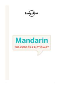 0-about-pb-man8.indd 1  Mandarin PHRASEBOOK & DICTIONARY[removed]:36:27 PM