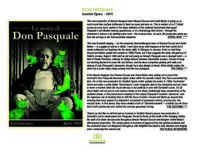 Opera buffa / Opera / Pasquale / Classical music / Music / Operas / Operas by Gaetano Donizetti / Don Pasquale