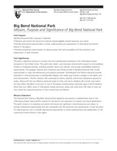 Big Bend National Park / Mexican Plateau / Southwestern United States / Chihuahuan Desert / Rio Grande / Big Bend / Bend /  Oregon / National Park Service / Big Bend Ranch State Park / Geography of the United States / Geography of Texas / Geography of North America