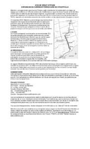Microsoft Word - 31900_Stouffville Rail Expansion Notice of Commencement-fr