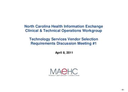 MASSACHUSETTS eHEALTH COLLABORATIVE