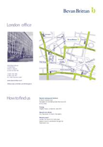 London office  Fleet Place House 2 Fleet Place Holborn Viaduct London EC4M 7RF