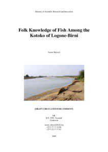 Folk Knowledge of Fish Among the Kotoko of Logone-Birni
