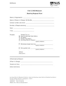 Microsoft Word - Tour Booking Form