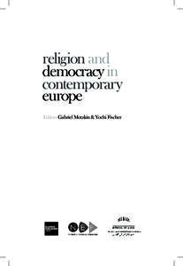 Secularism / Philosophy of religion / Disengagement from religion / Secularization / Sociology of religion / Van Leer Jerusalem Institute / Political aspects of Islam / Religion / Political philosophy / Religion and politics