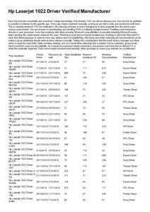 Hp Laserjet 1022 Driver Verified Manufacturer If you find tool was essentially web searched, a large percentage of hp laserjet 1022 are almost always put in, and need to be grabbed to actually be attained by the specific