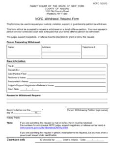 Petition / Notary public