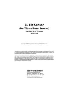 Technology / Dimension / Engineering / Tilt sensor / Anchor / Beam