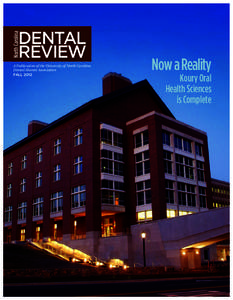 North Carolina  DENTAL REVIEW  A Publication of the University of North Carolina