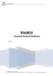 Iona College VisiKid  VisiKid Parental Control Software Revisions:
