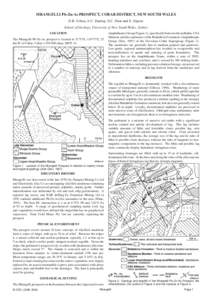 MRANGELLI Pb-Zn-As PROSPECT, COBAR DISTRICT, NEW SOUTH WALES D.R. Cohen, A.C. Dunlop, X.C. Shen and S. Alipour School of Geology, University of New South Wales, Sydney LOCATION The Mrangelli Pb-Zn-As prospect is located 