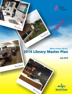 2014 Milton Public Library Master Plan Draft