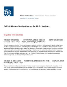 Microsoft Word - Fall 2014 PHD COURSES.docx